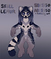 Skull Lemur Adopt by kineia3