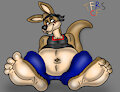 Kevin Kangoos Roo Paws by TheRedSkunk