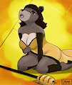 ArtFight25 - Chubelle [Zinogrex] by Gashren