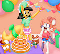 A squirrely birthday with Katty (Gift) by BurstClouds