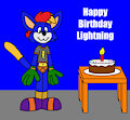 Happy Birthday Lightning by CartoonFoxArt2002