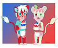Fourth of July Cupcakes -By StarryBiBi-