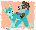 Playing Horsey by Peppercorn