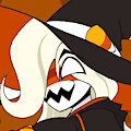 (Artfight2025) Candycorn Witch for NotYourSagittarius by LuvTonique