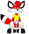 Felix the German Fox by CartoonFoxArt2002