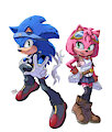 Sonic Metal Fusion by blueartsillustration