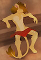 Torin relaxes by Elronya