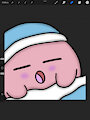 Kirby sleeping emote by Lokifan20