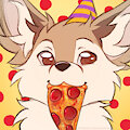 Pizza eater by Elronya