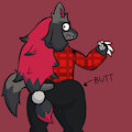 [ArtFight!] Zorokario Butt by MajorLionhunk