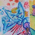Katy collage painting