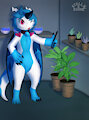 Sifyro the Artist! (Art Fight attack) by SuiroAndStella