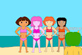 Mikey hangs with more girls by NatGallery
