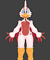 Fanart Sculpt ChippTheChicken by LucidDreaming