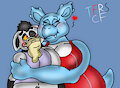 Hugs From Fiona by TheRedSkunk