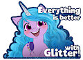 izzy moonbow sticker 4 by DDDAfterDark