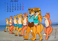 Fox Calendar 2013 - July