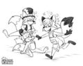 Drunk foxes with a Tails twist