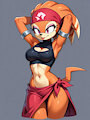 Showing Off Echidna by Foxknightyouko