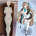Ichinose Asuna mummification Animation with Sound by Sonicrock56