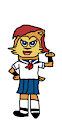 Sally Acorn Cosplays Eiko Megami 3