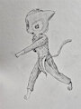Feline Fighter by Munkers