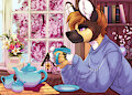 Spring Cozy Tea YCH - Ari