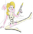 SUMMER HOUSE OF HORRORS Anais Watterson as Barbarella by Godzilla713