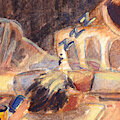 World Watercolor Month 2025 - Tired