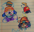 doodle page by UmJammerLammy