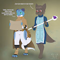 Adventuring together | ArtFight by JMLuxro