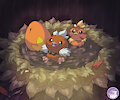 Torchic nest by HyperChibiAbsol