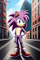 Juice the Hedgehog (Ai) by 2BIT