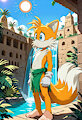 Tails aztec by vasan