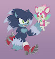 Werehog Sunbeam and Cookie by Itoruna