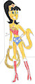 WONDER WOMAN Kitty Katswell by Godzilla713