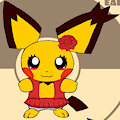 Potchina the shiny Pichu by Consuelo95