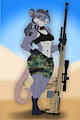 Gun Ratto by kittensnark