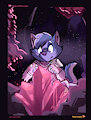Artfight attack for  zeeb_wolfy by DouglasCat