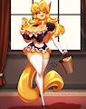 Leona maid by Belise7 by UnusualUnity