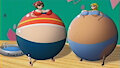 (LC) Blimpy and Sunny Miami by InflateResponsiblyIB