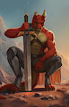 Crimson Resolve by LEVSHA
