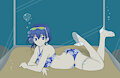 Michiru's aquarium photoshoot by darkbunny666