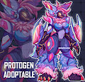 [ADOPTABLE] / Protogen Astrofade by Sheecktor