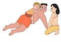 Sleeping on back by vasan