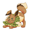 Eevee partner pokemon - Pokemon Mystery Dungeon by claragonza3