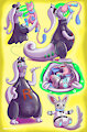 Rubberizing Noms - Team Rubber Rocket Goodra by Mewscaper