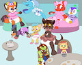 Tea Party -By RitaTheWoodpecker- by DanielMania123