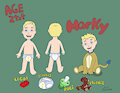 Marky ref sheet by Bitwima