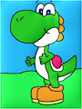 yoshi ready for adventure by frogtable125